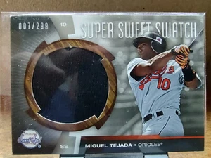 2006 Sweet Spot Super Sweet Swatch SWMT Miguel Tejada Jsy Baltimore Orioles /299 - Picture 1 of 2