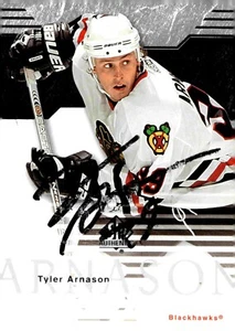 Tyler Arnason - Signed 2003-04 Upper Deck SP Authentic Card #18 - Picture 1 of 2