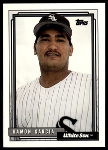 1992 Topps Ramon Garcia Chicago White Sox #176