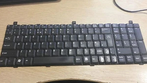 Genuine Original Acer Aspire Laptop Keyboard (UK Layout) K022602B1 PK13CQ601L0 - Picture 1 of 2