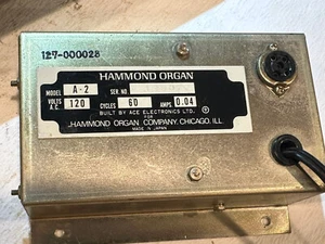 Conector Hammond Organ A-2 127-000028 ¡ENVÍO GRATUITO! - Imagen 1 de 5