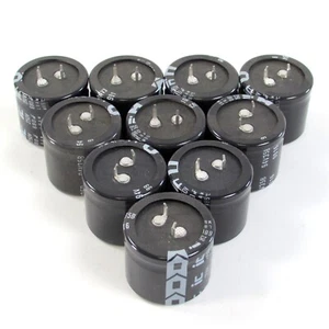 LOT of 10 Illinois Capacitor Electrolytic Snap In Capacitors 680uF 250VDC - Picture 1 of 3