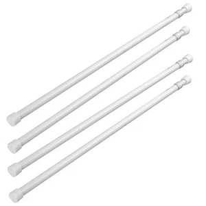 1/3" Round Spring Tension Rod ( Set of 4 ) - choose from 3 sizes - Picture 1 of 3