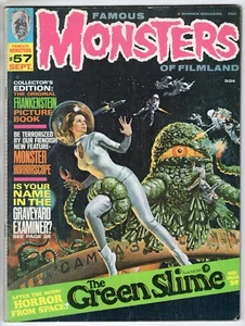 FAMOSO MONSTRUO DE FILMLAND #57 1969 Warren Ackerman REVISTA DE PELÍCULAS DE COLECCIÓN - Imagen 1 de 2