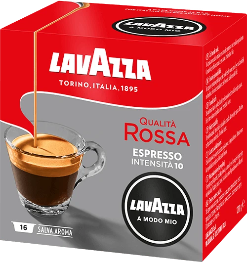 108 Kaffee kapseln Lavazza a modo mio QUALITA ROSSA espresso - Bild 1 von 1