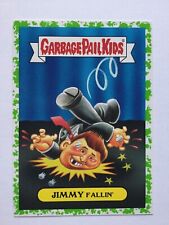 Garbage Pail Kids Prime Slime Trashy TV Sticker 1a Jimmy Fallin’ Green Puke