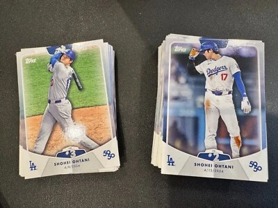 2024 Topps SHOHEI OHTANI 50/50 Base Card Singles - Create Own Lot 大谷 翔平 Dodgers - Image 1 of 2