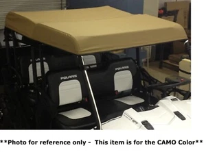 Polaris Ranger Crew Midsize 2011-2014 Soft Top Roof Cover | Made to Order | Camo - Picture 1 of 2