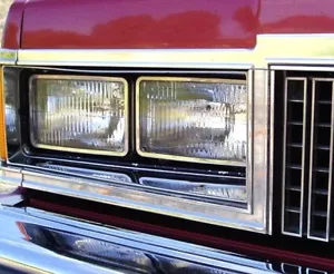 4 faros Chevrolet Caprice año 77-85 juego para conversión EE. UU. a UE conversión TÜV - Imagen 1 de 5