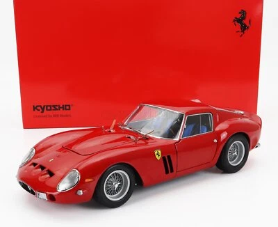 MODELLINO AUTO STATICO DIECAST FERRARI 250 GTO COUPE 1962 ROSSO SCALA 1/18 - Immagine 1 di 4