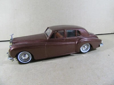 738V Vintage Verem Francia Rolls Royce Silver Cloud Limousine Marrone 1:43 - Immagine 1 di 4