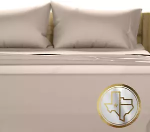 100% Egyptian Cotton California King Sheet Set - 1000 Thread Count 4 PC Cal King - Picture 1 of 9