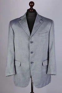 Daks London Wool Blazer Jacket Size L EU 50 UK 40 - Picture 1 of 7
