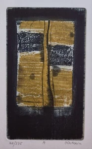 Rainer Viktorin Berlin Salzburg Lithographie Drahtharfe Handsigniert Nummeriert  - Bild 1 von 1