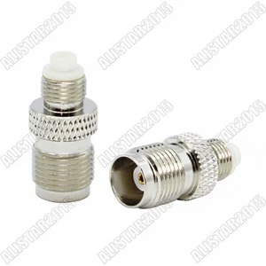 10x TNC Female Jack to FME Female Jack Straight RF Coaxial Adapter Converter - Picture 1 of 4