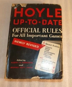 Vintage Hoyle Up-to-date Official Rules For All Important Games 1953 HC - Picture 1 of 10