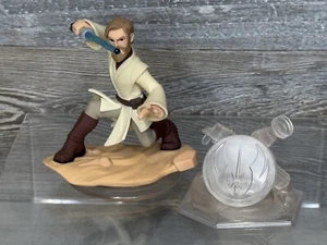 DISNEY INFINITY OBI-WAN KENOBI & CLEAR LIGHT SABER CRYSTAL STAR WARS INF-1000201 - Imagen 1 de 2