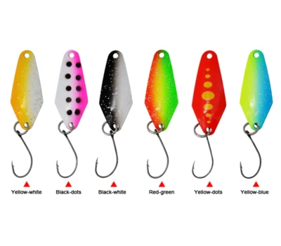 Forelle Trout Spoons Set Ultra Light UL Angeln Spinner Blinker 2,3 Gr. 3,2cm  - Bild 1 von 4