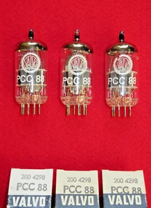 1x PCC88 VALVO NOS NEW Tube Tested Tube NEW 7DJ8 Valve Valvula Silver Shield - Picture 1 of 1