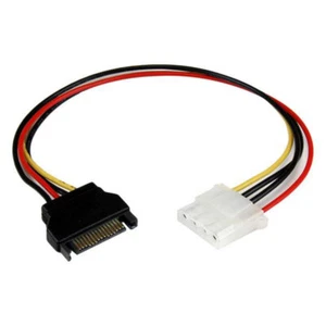 StarTech LP4SATAFM12 300mm SATA To Molex LP4 Power Cable Adaptor - F/M - Picture 1 of 1