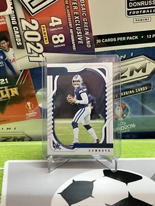 Panini Absolute Football NFL 2022 Green Parallel Card Dak Prescott Cowboys #21 - Picture 1 of 3