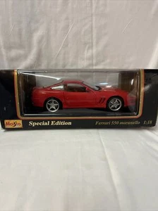 Maisto SPECIAL EDITION 1:18 Scale Red Ferrari 550 Maranello 1996 Die Cast - Picture 1 of 8