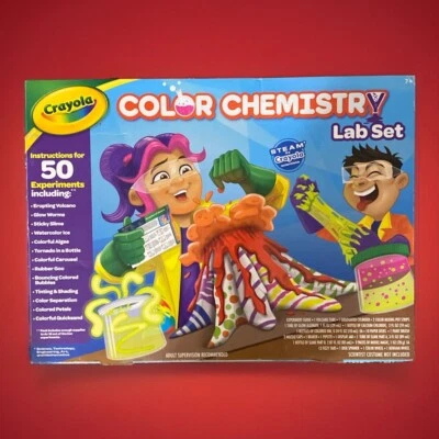 Crayola Color Química Set 50+ Actividades Vapor para Niños Perfecto Educativo Gi Foto 1 de 2