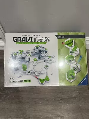 Ravensburger GraviTrax Starter Set Speed 8-99 Stem Marble Track 185 pcs Sealed - Image 1 of 4