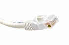 25 PACK LOT 30FT CAT6 Ethernet Patch Cable White RJ45 550Mhz UTP 9M