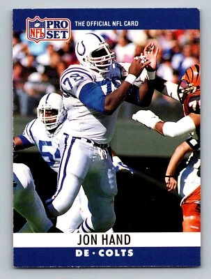 1990 Pro Set #132 Jon Hand - Image 1 of 2