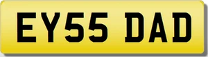 EY EYS  DADDY DAD FATHER  PRESENT  Private Cherished Registration Number Plate - Picture 1 of 1