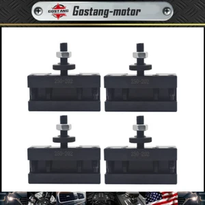 4Pcs BXA #2 QUICK CHANGE TURNING FACING & BORING TOOL POST HOLDER 250-202 - Picture 1 of 7