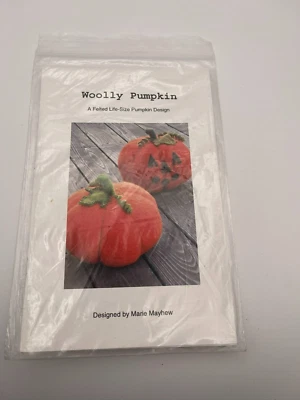 Marie Mayhew Wooly Pumpkin Felted Pumpkin Pattern - Image 1 of 4