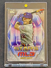 2023 Topps Update Brett Baty Stars Of MLB Platinum 1/1 Rookie Card New York Mets