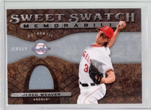 2009 Sweet Spot Swatches #SSJW Jered Weaver Jersey - Picture 1 of 2