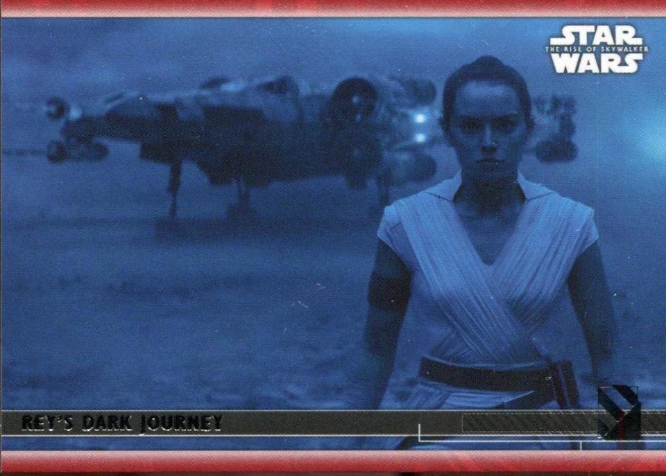Star Wars Rise Of Skywalker S2 Red [99] Base Card #67 Rey's Dark Journey - Image 1 of 1