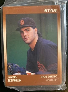 Andy Benes 1990 Star Company 11 Karten San Diego Padres Baseball Set UNGEÖFFNET - Bild 1 von 1