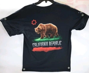 Tool Shirt Mens MediumbBlack Y2K California Republic Bear Merch 2010 Tour Metal - Picture 1 of 8
