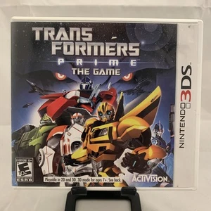 Transformers Prime: The Game (Nintendo 3DS, 2012) EMPTY BOX ONLY NO CARTRIDGE - Picture 1 of 4