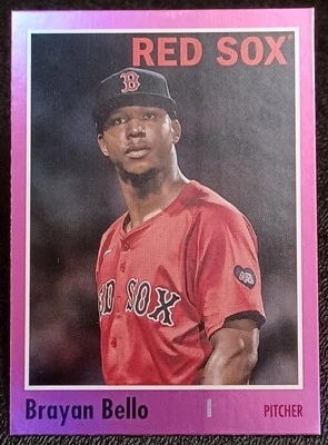2024 TOPPS ARCHIVES BRAYAN BELLO PINK FOILBOARD #194 - Image 1 of 2
