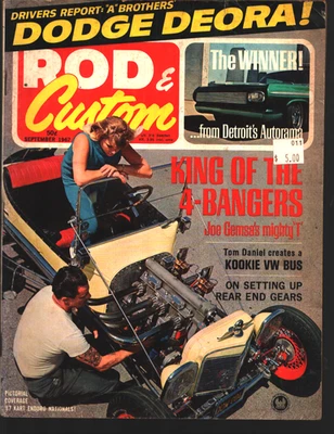 SEPT 1967 ROD & CUSTOM Magazine- - Image 1 of 2