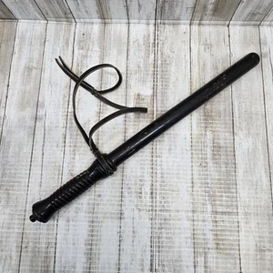 Vintage Wooden Police Nightstick/Baton/Billy Club Solid Wood 19 1/4” - Picture 1 of 16
