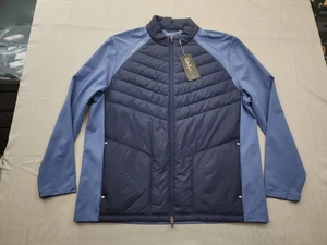 New Mens Walter Hagen Golf Performance Hybrid Jacket Full Zip Size XL $118 - Picture 1 of 10