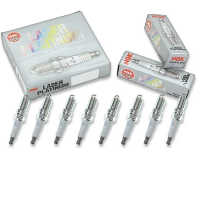 8 pcs NGK Laser Platinum Spark Plugs for 2000-2014 GMC Yukon XL 1500 5.3L ts - Image 1 of 4