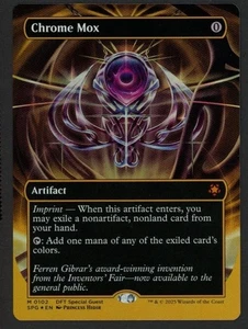 FOIL Borderless Chrome Mox Special Guest - Picture 1 of 1