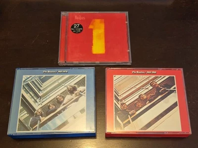 The Beatles - 1962 – 1966 + 1967 – 1970 ot + Blau 4 CD BOX + Bonus cd - Bild 1 von 4