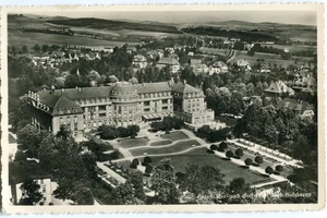 Foto-AK BAD SALZBRUNN bei WALDENBURG /Riesengebirge Luftbild 30er - Picture 1 of 1
