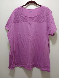 Basic Editions Women's 3X Top - Picture 1 of 2