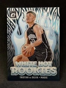 2024-25  Optic Tristan Da Silva # 7 White Hot Rookies Orlando Magic - Picture 1 of 2
