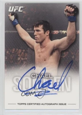 2012 Topps UFC Knockout Fighter Auto /159 Chael Sonnen #FA-CS Auto - Image 1 of 2